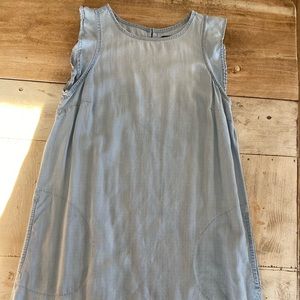 Soft light denim sundress